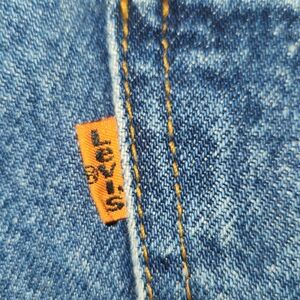 LVINTAGE LEVIS ORANGE TAB 505 80s 1980'S 36 X 32 MENS JEANS NICE